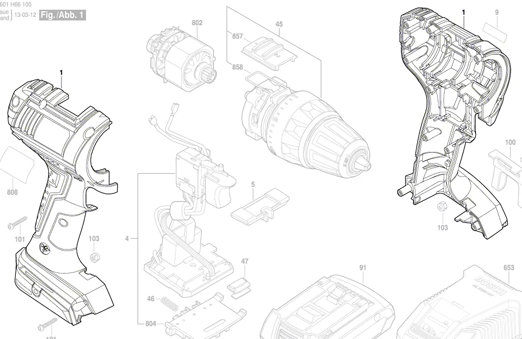 Coquille réf. 2 609 100 856 BOSCH